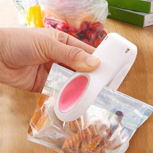 Portable Mini Sealing Machine – 2-in-1 USB Rechargeable Heat Sealer & Cutter
